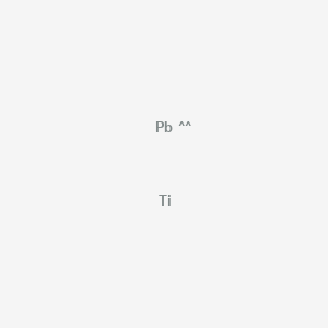 molecular formula PbTi B14246246 Lead;titanium CAS No. 390417-62-6