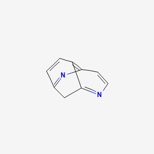 molecular formula C9H6N2 B14246273 2,5-Methano-1,6-naphthyridine CAS No. 251363-43-6