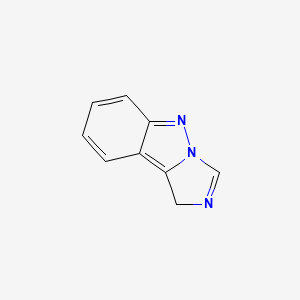 molecular formula C9H7N3 B14246560 1h-Imidazo[1,5-b]indazole CAS No. 371978-45-9