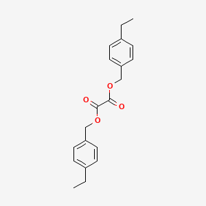 molecular formula C20H22O4 B14246571 Bis[(4-ethylphenyl)methyl] ethanedioate CAS No. 256525-98-1