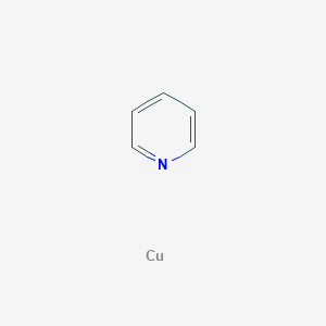 molecular formula C5H5CuN B14246666 Copper--pyridine (1/1) CAS No. 514789-96-9