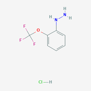 2-(Trifluoromethoxy)phenylhydrazine hydrochloride