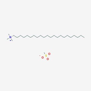 molecular formula C26H57NO3S B14246847 N,N,N-Trimethyldocosan-1-aminium methanesulfonate CAS No. 463965-85-7