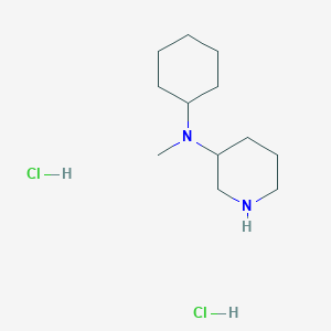 n-Cyclohexyl-n-methyl-3-piperidinamine dihydrochloride