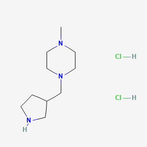 1-Methyl-4-(3-pyrrolidinylmethyl)piperazine dihydrochloride