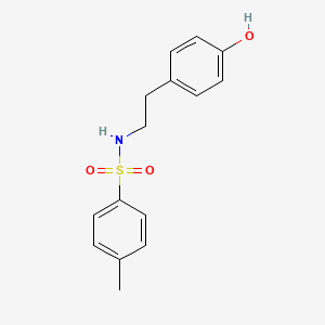 molecular formula C15H17NO3S B14247103 N-tosyl-tyramine CAS No. 259263-97-3