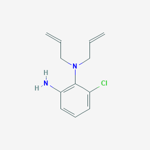 N~2~,N~2~-diallyl-3-chloro-1,2-benzenediamine