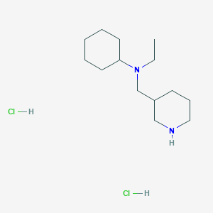 n-Ethyl-n-(3-piperidinylmethyl)cyclohexanamine dihydrochloride