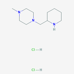 1-Methyl-4-(2-piperidinylmethyl)piperazine dihydrochloride