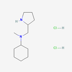 n-Methyl-n-(2-pyrrolidinylmethyl)cyclohexanamine dihydrochloride