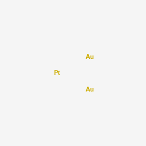 molecular formula Au2Pt B14247264 Gold;platinum CAS No. 341996-22-3
