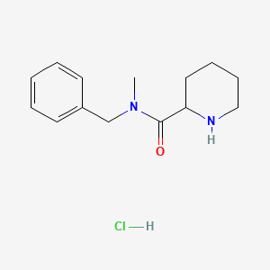N-Benzyl-N-methyl-2-piperidinecarboxamide hydrochloride