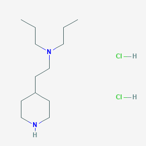 n-[2-(4-Piperidinyl)ethyl]-n-propyl-1-propanamine dihydrochloride