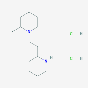 2-Methyl-1-[2-(2-piperidinyl)ethyl]piperidine dihydrochloride