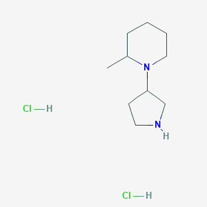 2-Methyl-1-(3-pyrrolidinyl)piperidine dihydrochloride