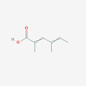 molecular formula C8H12O2 B14247432 2,4-Dimethylhexa-2,4-dienoic acid CAS No. 241806-94-0