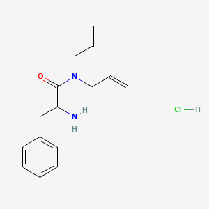N,N-Diallyl-2-amino-3-phenylpropanamide hydrochloride