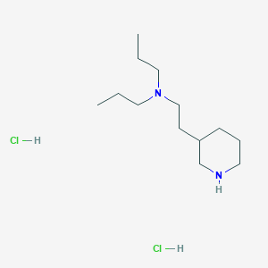 n-[2-(3-Piperidinyl)ethyl]-n-propyl-1-propanamine dihydrochloride