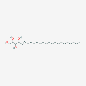 molecular formula C24H48O4 B14247535 Tetracos-5-ene-1,2,3,4-tetrol CAS No. 375798-04-2