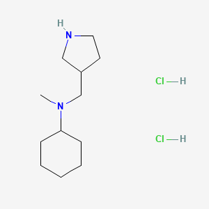 n-Methyl-n-(3-pyrrolidinylmethyl)cyclohexanamine dihydrochloride