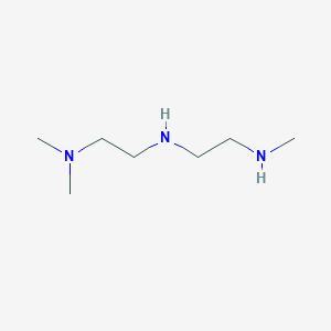 molecular formula C7H19N3 B14247576 N~1~,N~1~-Dimethyl-N~2~-[2-(methylamino)ethyl]ethane-1,2-diamine CAS No. 183375-71-5