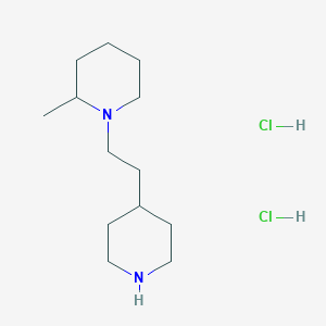 2-Methyl-1-[2-(4-piperidinyl)ethyl]piperidine dihydrochloride