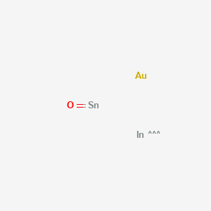 molecular formula AuInOSn B14247616 CID 71360693 CAS No. 376396-05-3