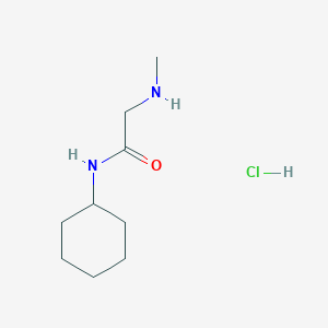 N-Cyclohexyl-2-(methylamino)acetamide hydrochloride