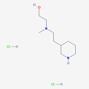 2-{Methyl[2-(3-piperidinyl)ethyl]amino}-1-ethanol dihydrochloride