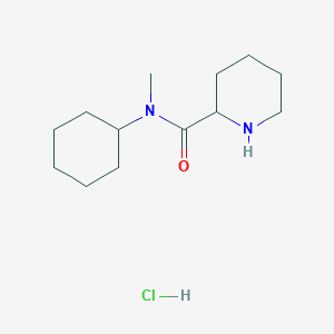 N-Cyclohexyl-N-methyl-2-piperidinecarboxamide hydrochloride