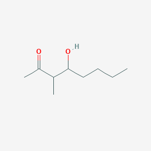 molecular formula C9H18O2 B14247751 4-Hydroxy-3-methyloctan-2-one CAS No. 460355-55-9