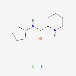 N-Cyclopentyl-2-piperidinecarboxamide hydrochloride