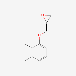 molecular formula C11H14O2 B14247886 Oxirane, [(2,3-dimethylphenoxy)methyl]-, (2S)- CAS No. 256372-73-3
