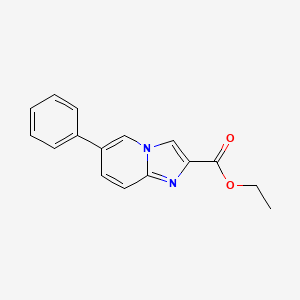 Ethyl 6-phenylimidazo[1,2-a]pyridine-2-carboxylate