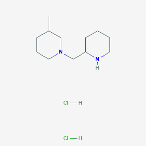 3-Methyl-1-(2-piperidinylmethyl)piperidine dihydrochloride