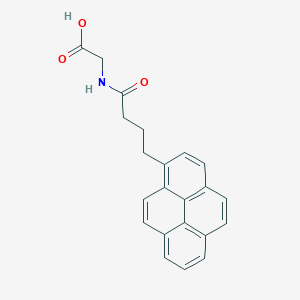 molecular formula C22H19NO3 B014248 N-4-(1-Pyrene)butyroylglycine CAS No. 228414-55-9