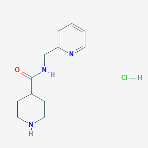 N-(2-Pyridinylmethyl)-4-piperidinecarboxamide hydrochloride