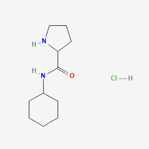 N-Cyclohexyl-2-pyrrolidinecarboxamidehydrochloride