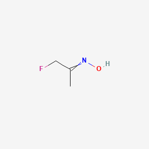 molecular formula C3H6FNO B14248405 N-(1-Fluoropropan-2-ylidene)hydroxylamine CAS No. 213698-36-3