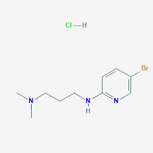 N1-(5-Bromo-2-pyridinyl)-N3,N3-dimethyl-1,3-propanediamine hydrochloride