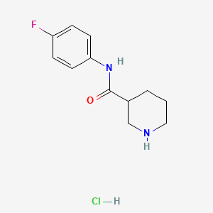 N-(4-Fluorophenyl)-3-piperidinecarboxamide hydrochloride