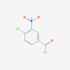 molecular formula C7H3Cl2NO3 B142486 4-Chloro-3-nitrobenzoyl chloride CAS No. 38818-50-7