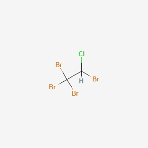 molecular formula C2HBr4Cl B14248673 1,1,1,2-Tetrabromo-2-chloroethane CAS No. 379226-03-6
