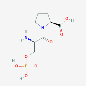 molecular formula C8H15N2O7P B14248700 O-Phosphono-L-seryl-L-proline CAS No. 221255-29-4