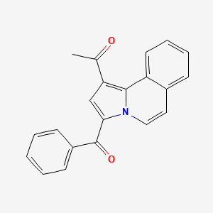 molecular formula C21H15NO2 B14249027 Agn-PC-0N8faf CAS No. 189024-20-2