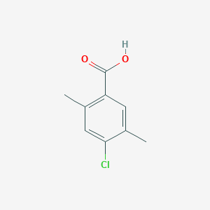 molecular formula C9H9ClO2 B1424906 4-Chloro-2,5-dimethylbenzoic acid CAS No. 90649-77-7