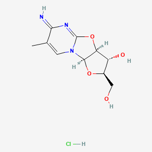 molecular formula C10H14ClN3O4 B1424917 5-Methylcyclocytidine hydrochlorine CAS No. 51391-96-9