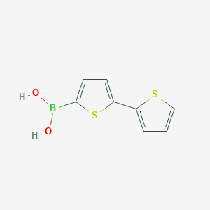 molecular formula C8H7BO2S2 B142492 2,2'-Bithiophene-5-boronic acid CAS No. 132898-95-4