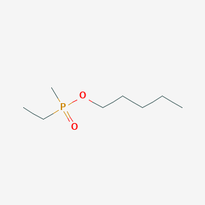 molecular formula C8H19O2P B14249460 Pentyl ethyl(methyl)phosphinate CAS No. 189192-82-3
