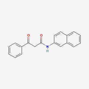 molecular formula C19H15NO2 B1424947 N-2-naphthyl-3-oxo-3-phenylpropanamide CAS No. 17738-45-3